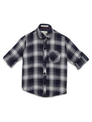 blue checkered shirt - 17642460 - Standard Image - 2