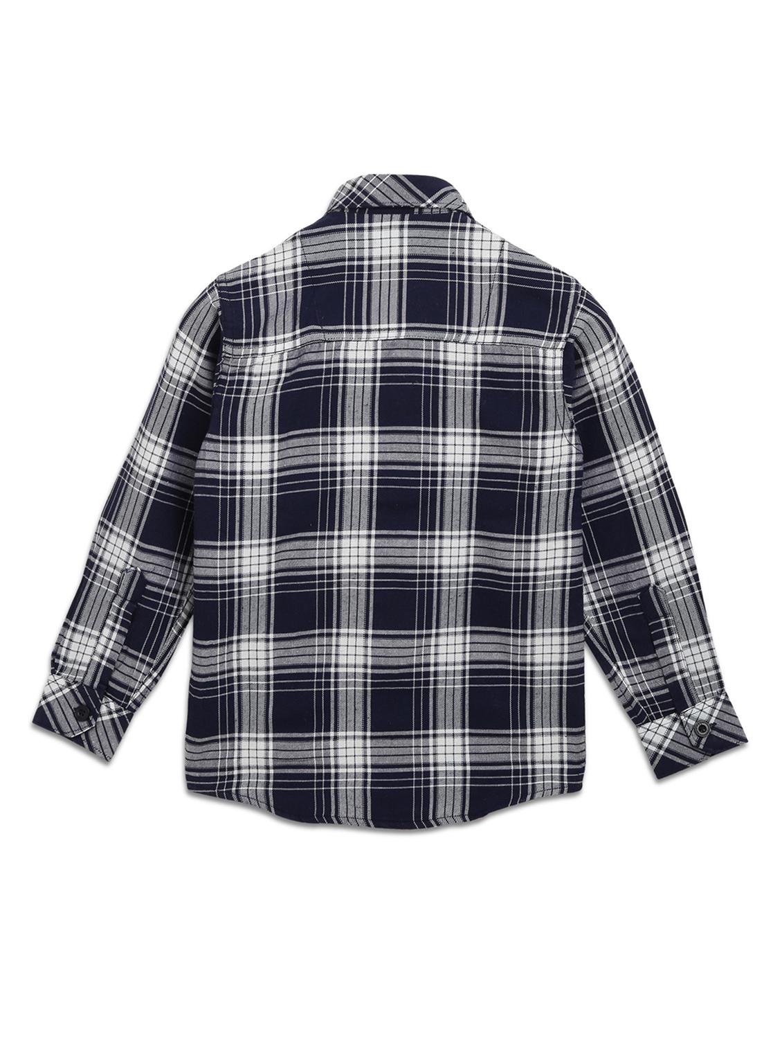 blue checkered shirt - 17642460 - Zoom Image - 3