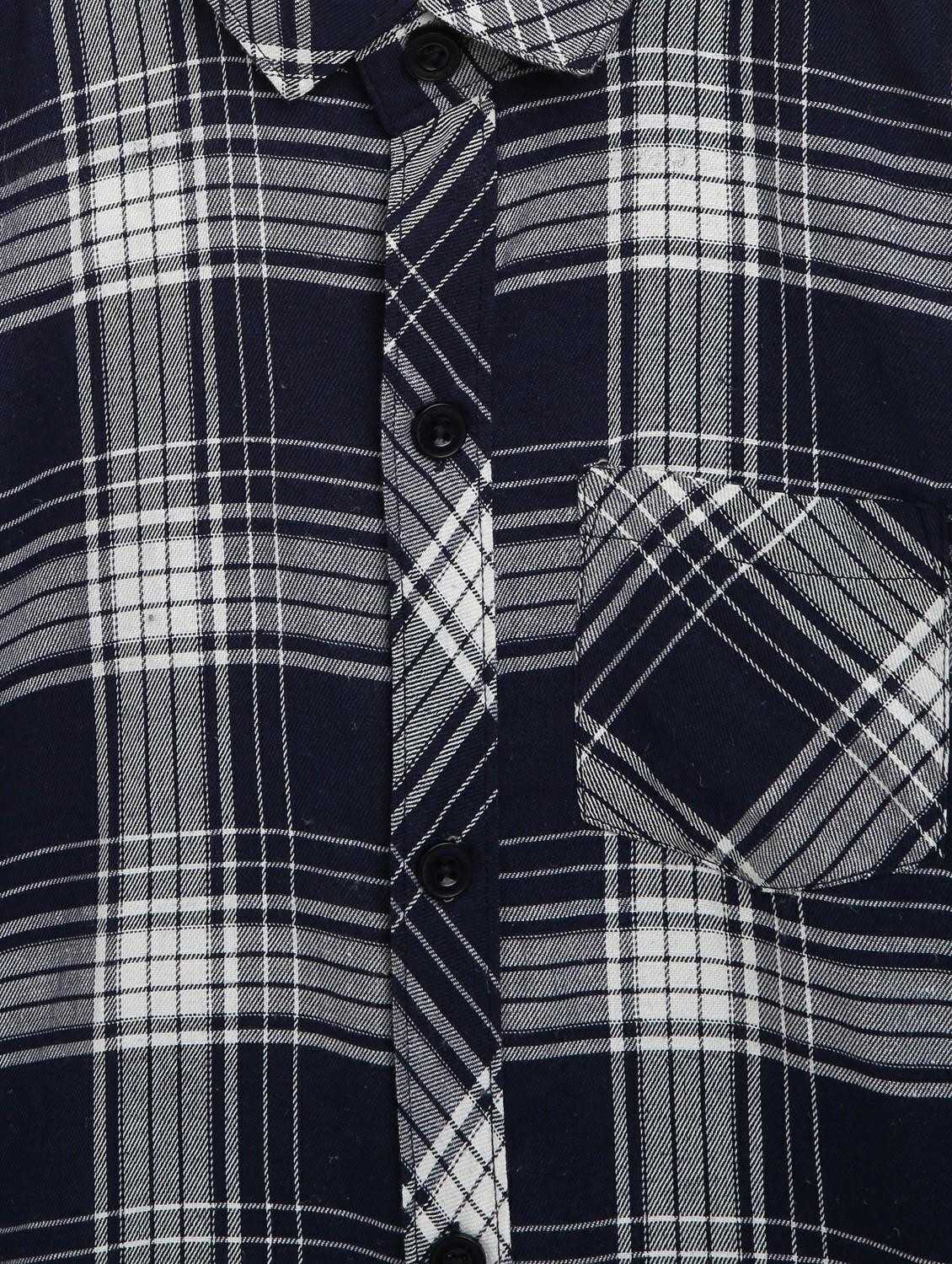 blue checkered shirt - 17642460 - Zoom Image - 5