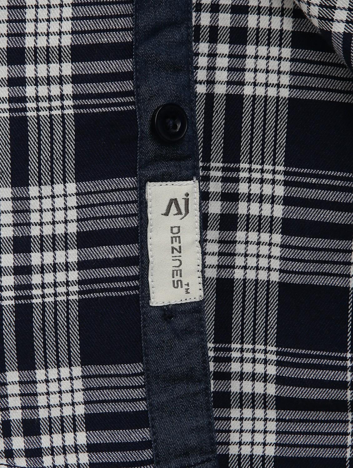 blue checkered shirt - 17642470 - Zoom Image - 4
