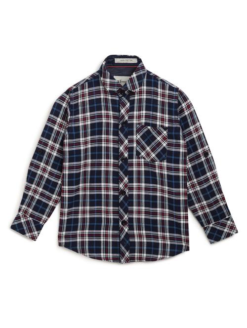 blue checkered shirt - 17642471 - Standard Image - 1
