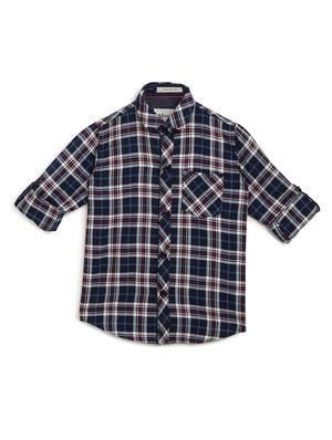 blue checkered shirt - 17642471 - Standard Image - 2