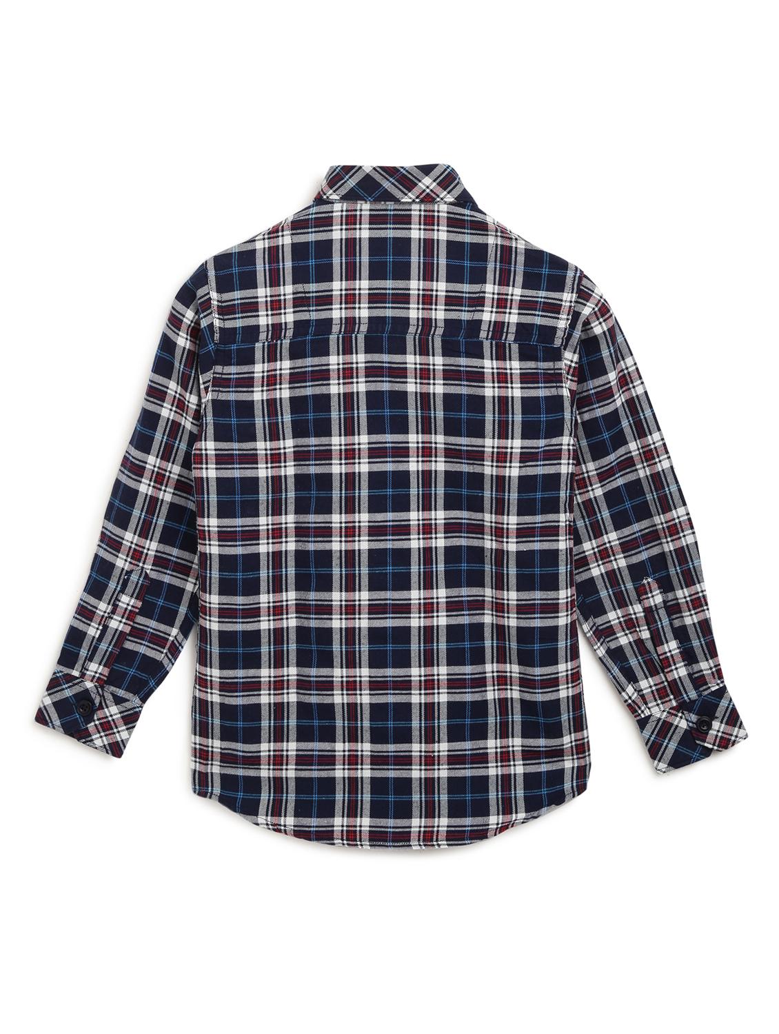 blue checkered shirt - 17642471 - Zoom Image - 3