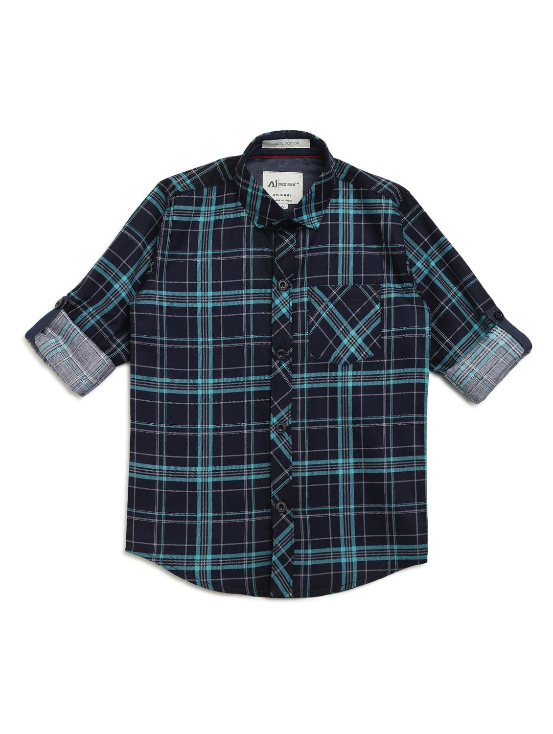 blue checkered shirt - 17642477 - Zoom Image - 2