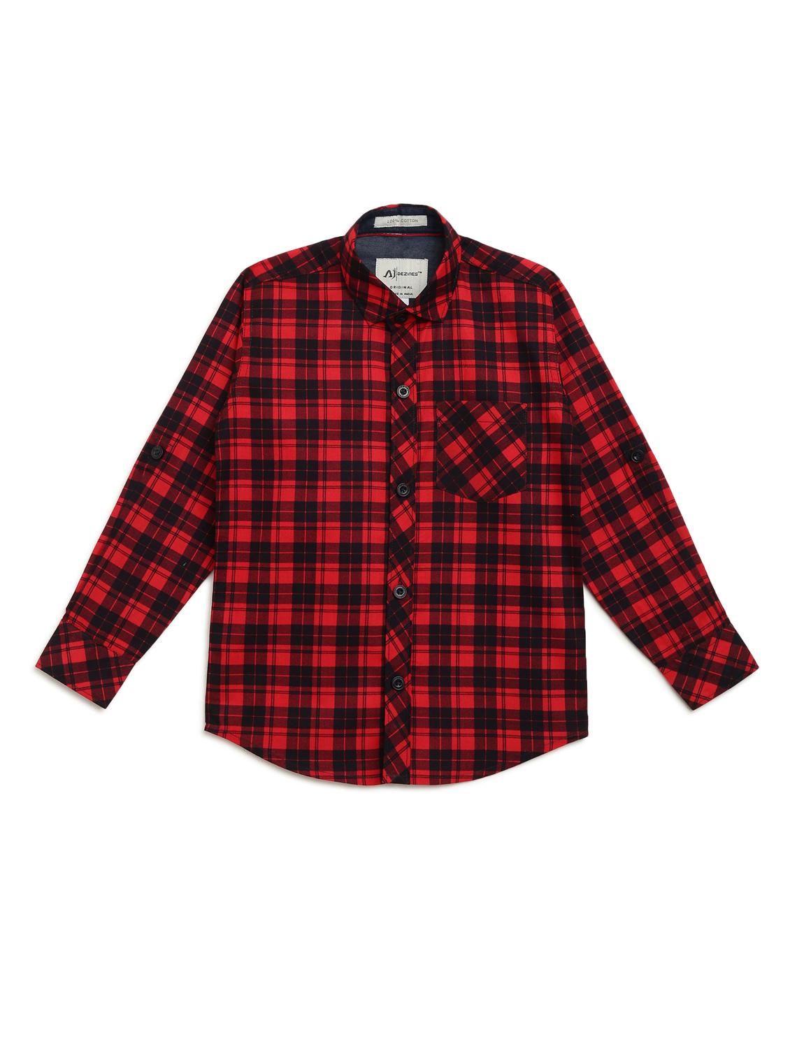 red checkered shirt - 17642485 - Zoom Image - 1