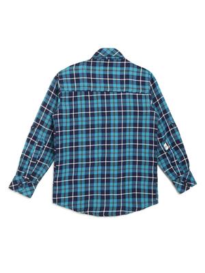blue checkered shirt - 17642486 - Standard Image - 3