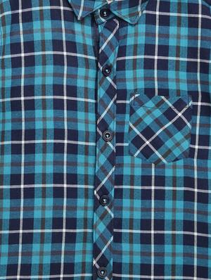 blue checkered shirt - 17642486 - Standard Image - 4