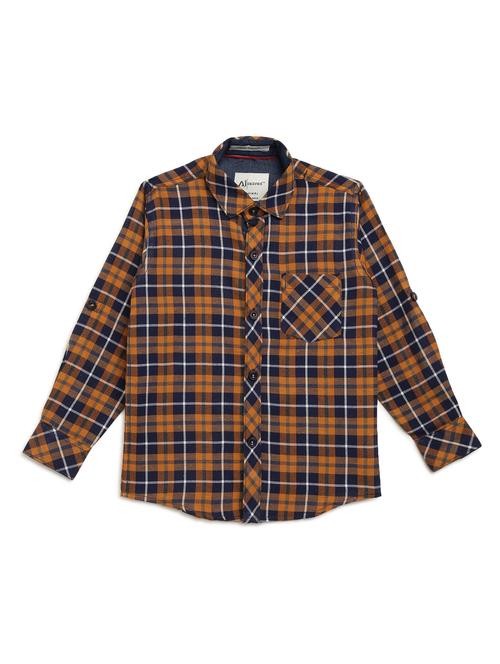 yellow checkered shirt - 17642488 - Standard Image - 1