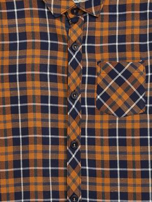 yellow checkered shirt - 17642488 - Standard Image - 4