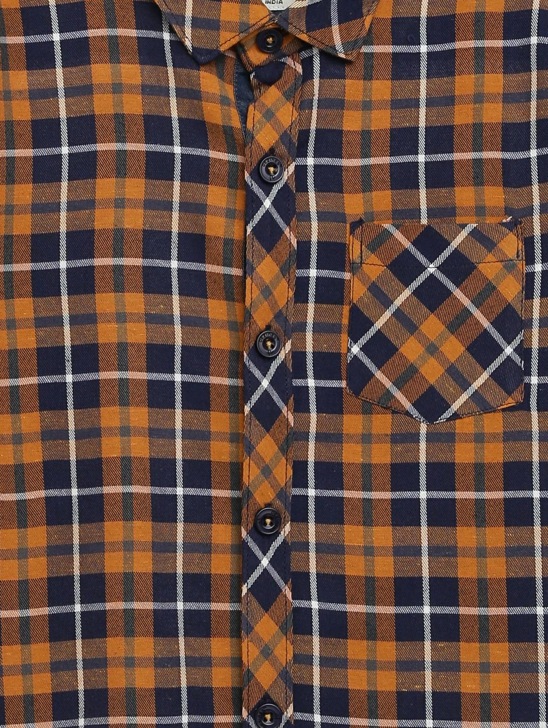 yellow checkered shirt - 17642488 - Zoom Image - 4