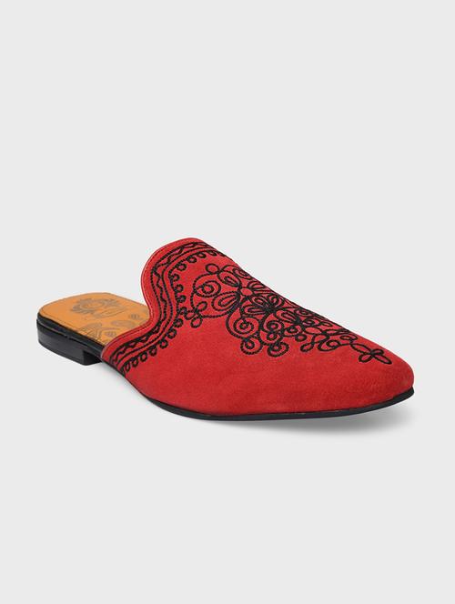 red leather mules - 17643256 - Standard Image - 1