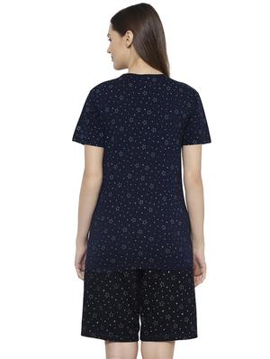 printed nightwear shorts set - 17644979 - Standard Image - 3