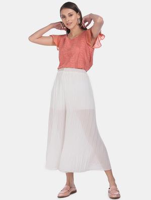 flutter sleeve lace top - 17645355 - Standard Image - 4