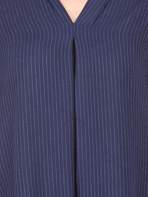v-neck striped top - 17645384 - Standard Image - 5