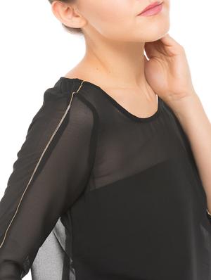 round neck solid top - 17645414 - Standard Image - 5