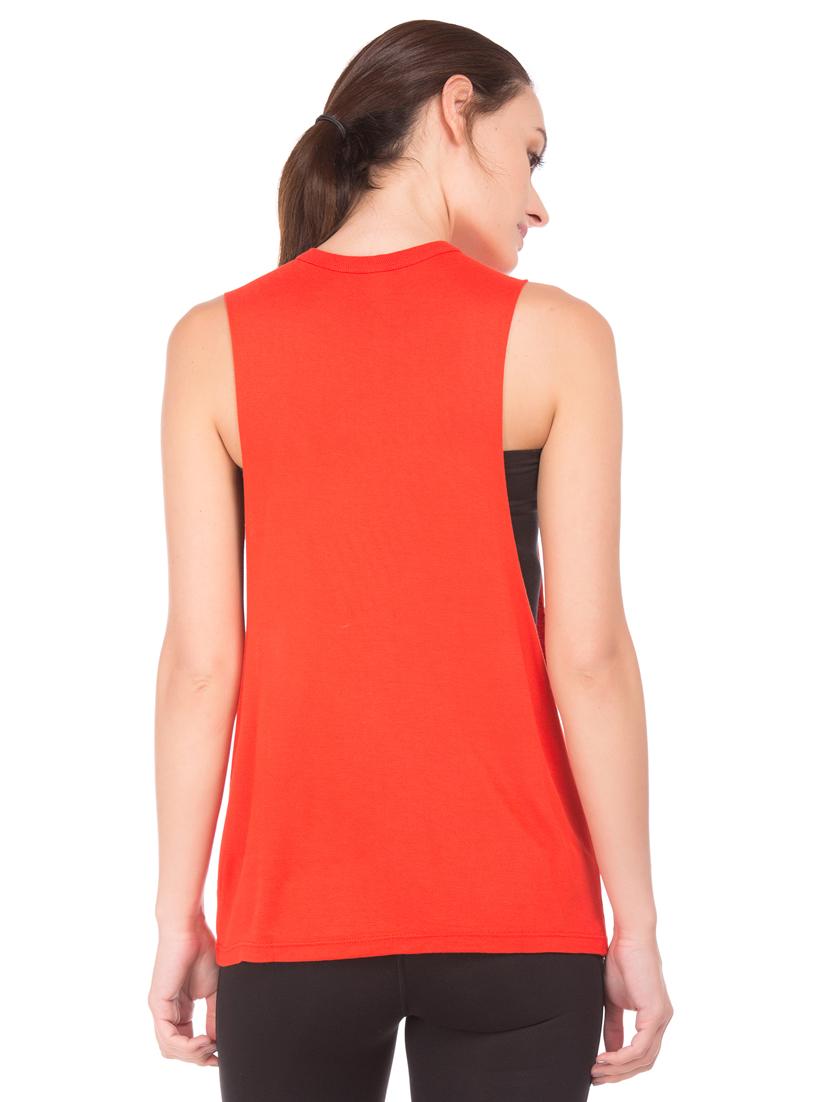 round neck solid tank top - 17645460 - Zoom Image - 3