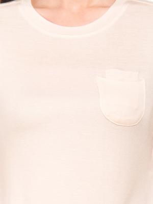 round neck solid top - 17645479 - Standard Image - 5