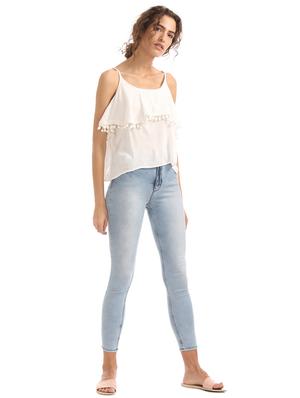 lace detail layered top - 17645513 - Standard Image - 4