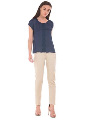 lace trim patterned top - 17645529 - Standard Image - 4