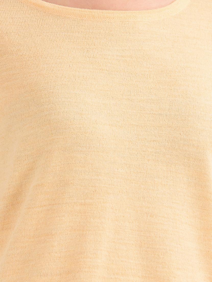 lace hem solid top - 17645537 - Zoom Image - 5