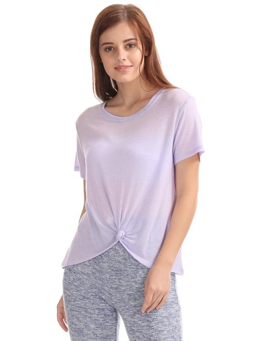 knot front solid top - 17645545 - Standard Image - 1