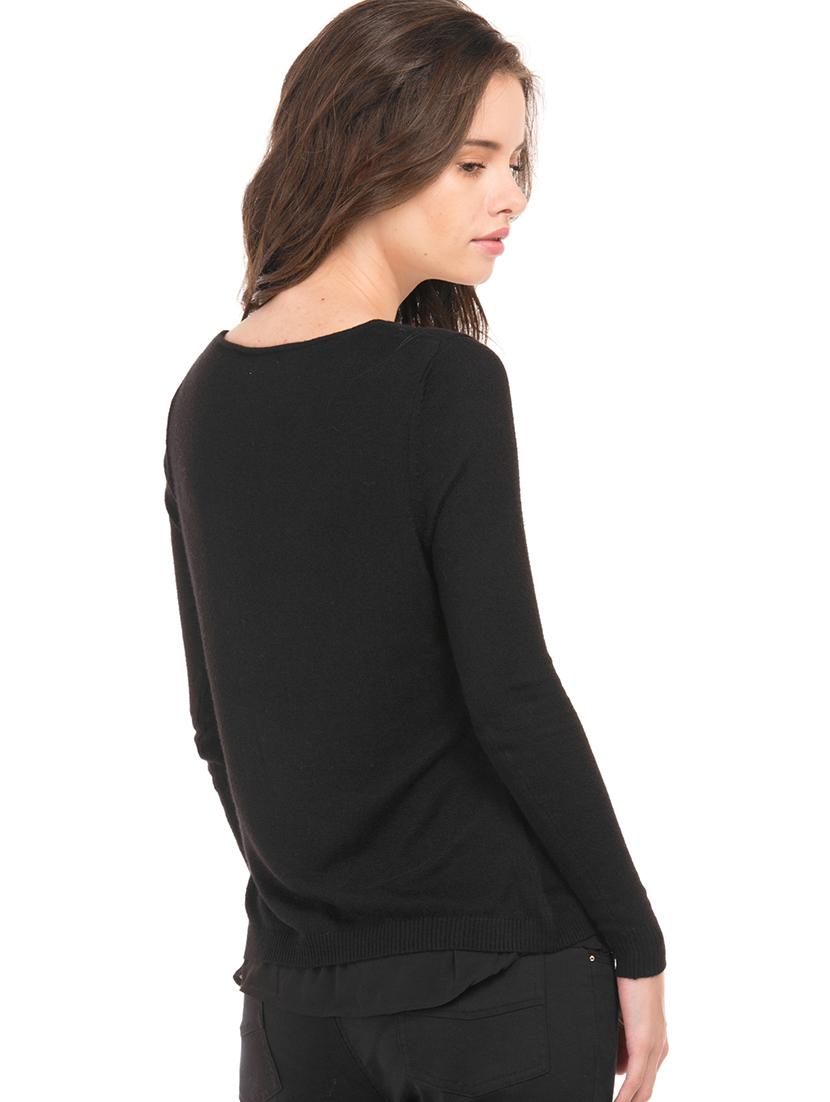 round neck solid top - 17645591 - Zoom Image - 3