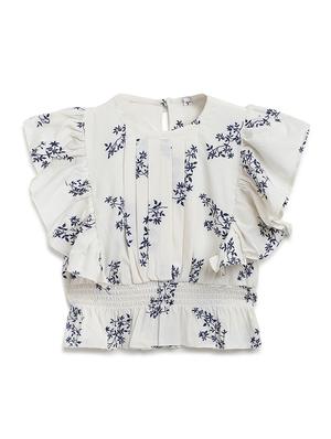 floral top with jeans set - 17645676 - Standard Image - 2