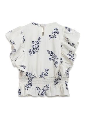 floral top with jeans set - 17645676 - Standard Image - 3