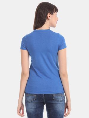 crew neck solid t-shirt - 17645763 - Standard Image - 3