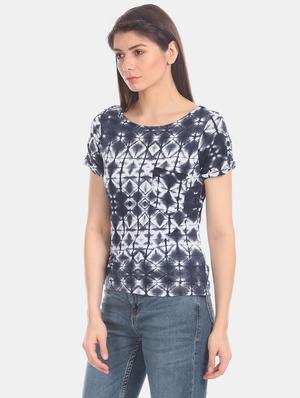 round neck tie & dye tee - 17645764 - Standard Image - 2