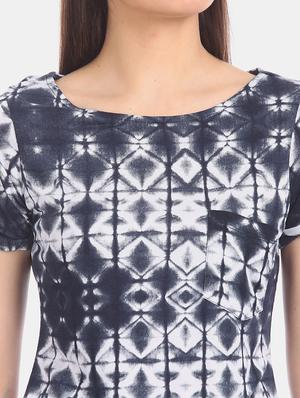 round neck tie & dye tee - 17645764 - Standard Image - 5