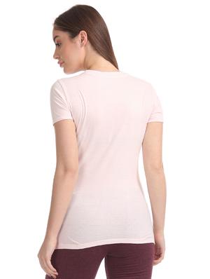 applique crew neck t-shirt - 17645771 - Standard Image - 3