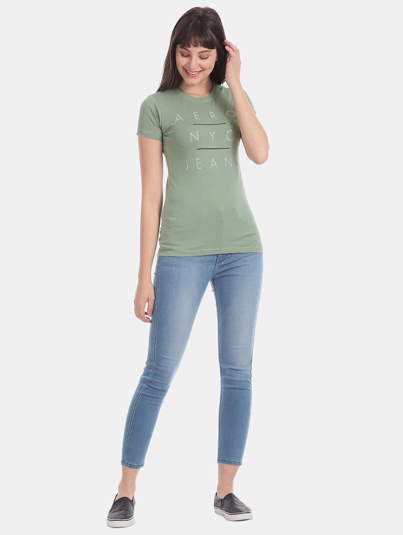 crew neck embroidered t-shirt - 17645800 - Zoom Image - 4