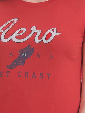 round neck printed tee - 17645836 - Standard Image - 5