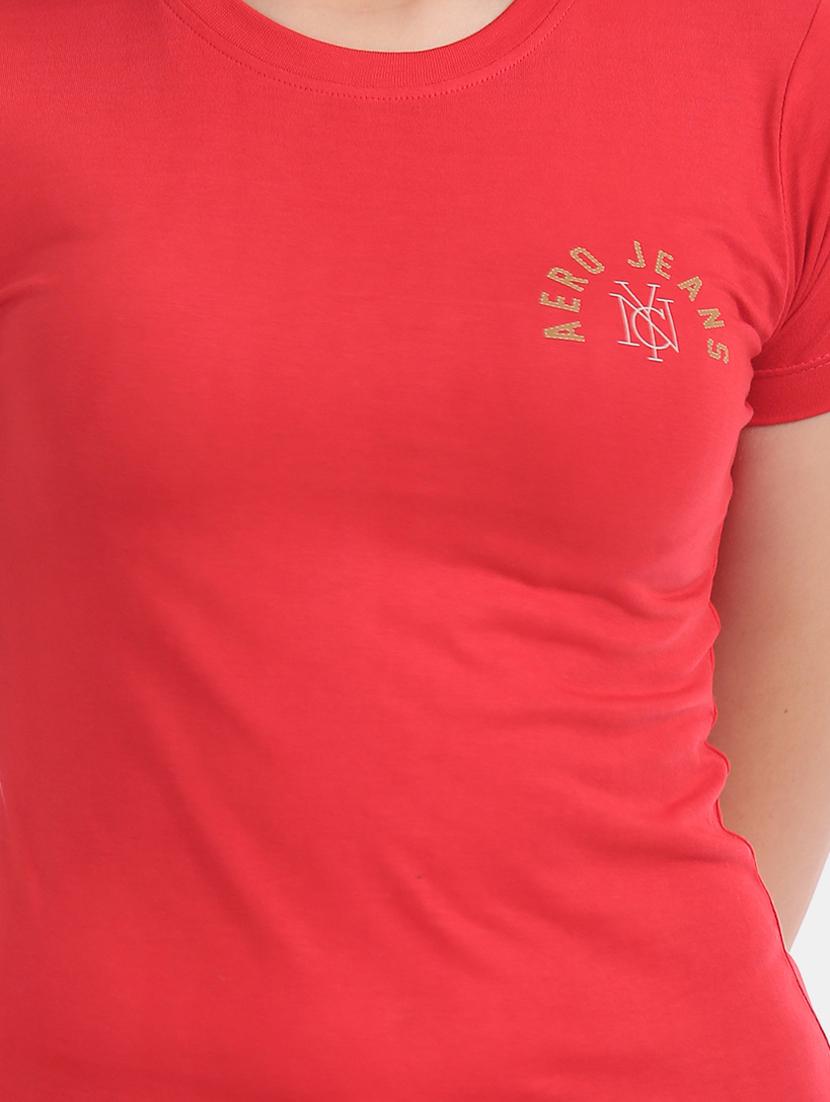 crew neck solid t-shirt - 17645837 - Zoom Image - 5