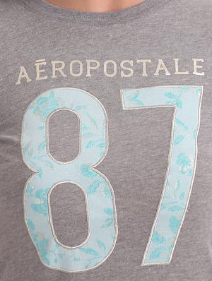 round neck applique patch tee - 17645844 - Standard Image - 5