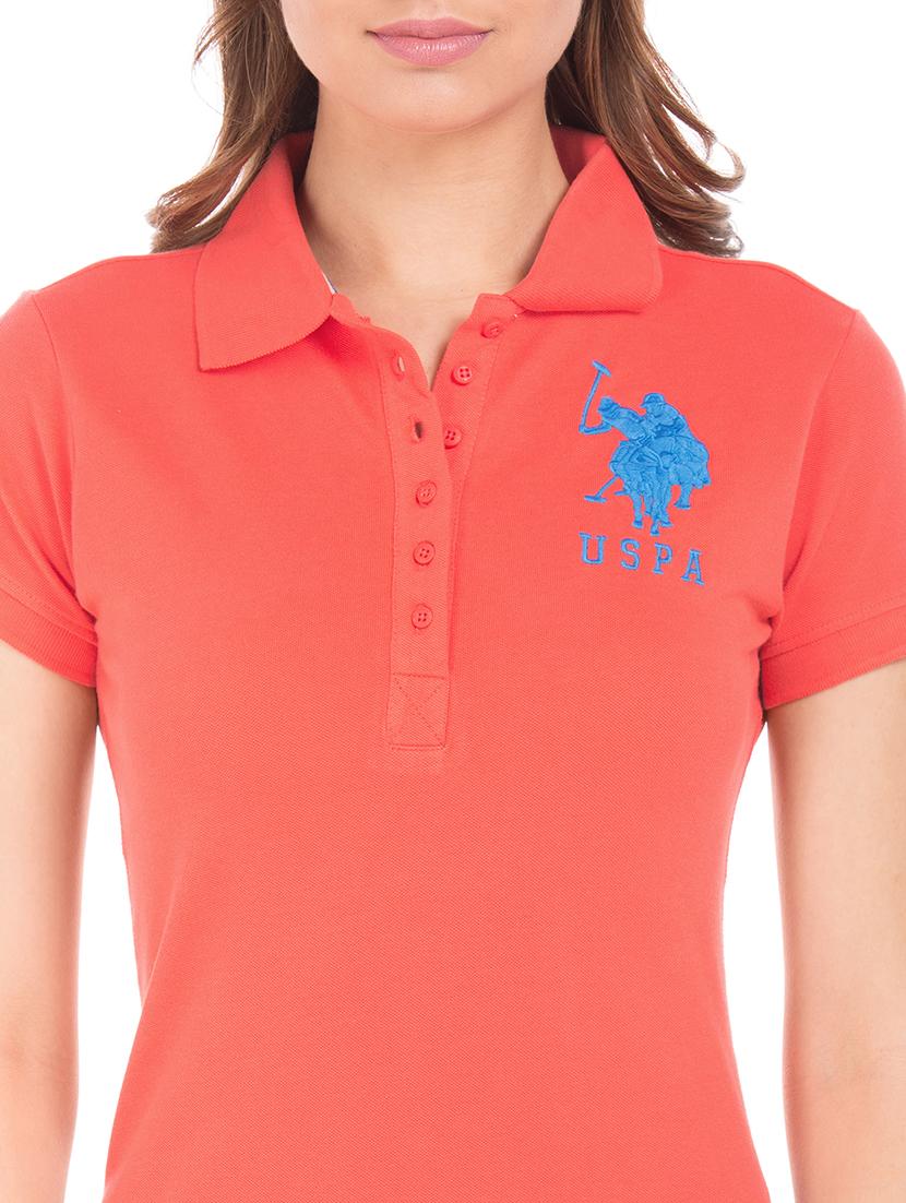 polo neck solid tee - 17645859 - Zoom Image - 5