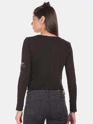 round neck printed tee - 17645911 - Standard Image - 3