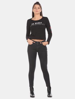 round neck printed tee - 17645911 - Standard Image - 4