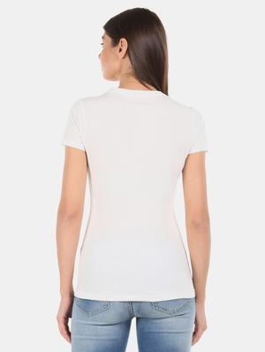 crew neck printed tee - 17645934 - Standard Image - 3