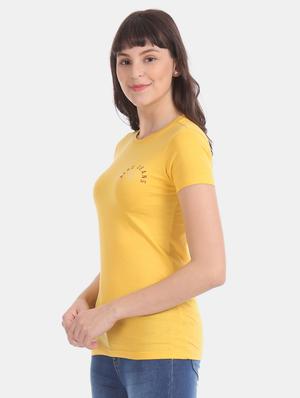 crew neck printed tee - 17645939 - Standard Image - 2