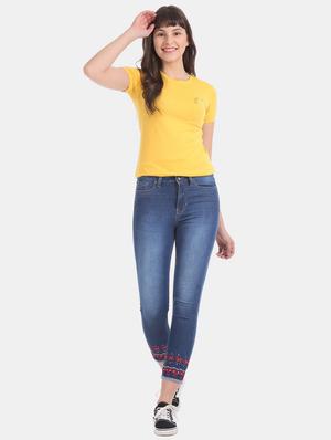 crew neck printed tee - 17645939 - Standard Image - 4