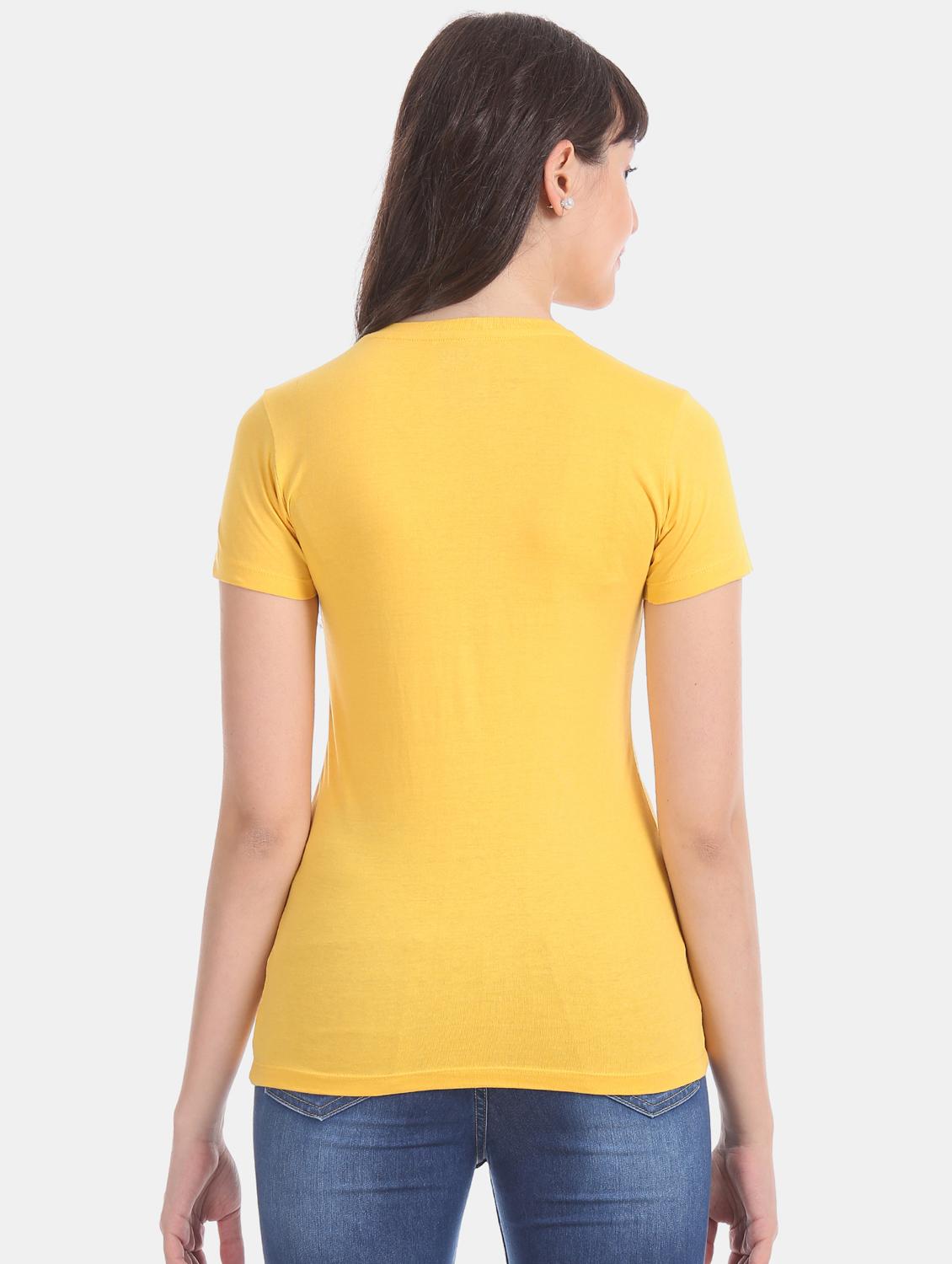 crew neck printed tee - 17645939 - Zoom Image - 3