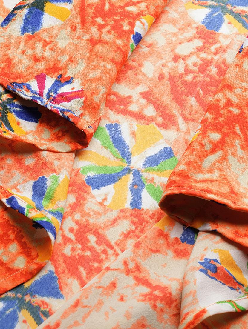 asymmetric printed shrug - 17645967 - Zoom Image - 5