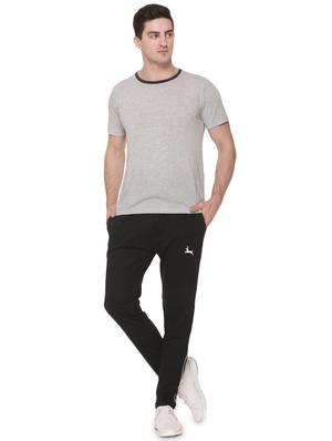 black side striped full length track pant - 17645986 - Standard Image - 4