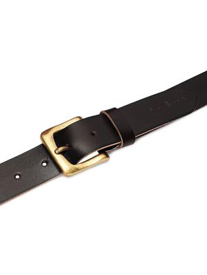 brunette brown leather belt - 17645996 - Standard Image - 5