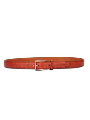 roast brown leather belt - 17646006 - Standard Image - 3