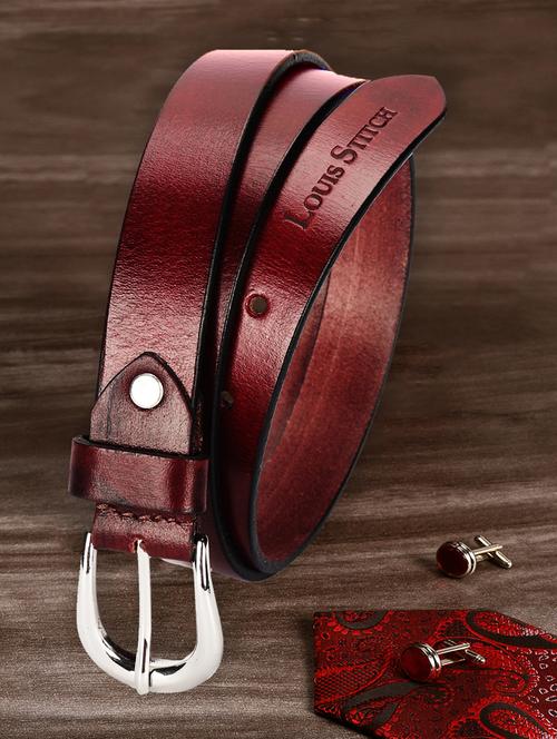 red leather belt - 17646008 -  Standard Image - 0