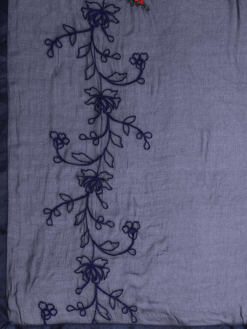 embroidered unstitched suit - 17646031 - Zoom Image - 4