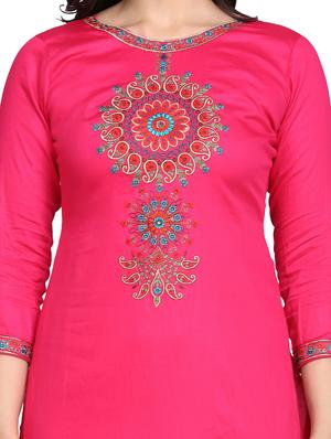 embroidered unstitched suit - 17646032 - Standard Image - 4
